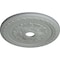Ekena Millwork Palmetto Ceiling Medallion (Canopies up to 3 5/8"), 23 5/8"OD x 3 5/8"ID x 1 5/8"P, Primed White CM23PM - alternate 4